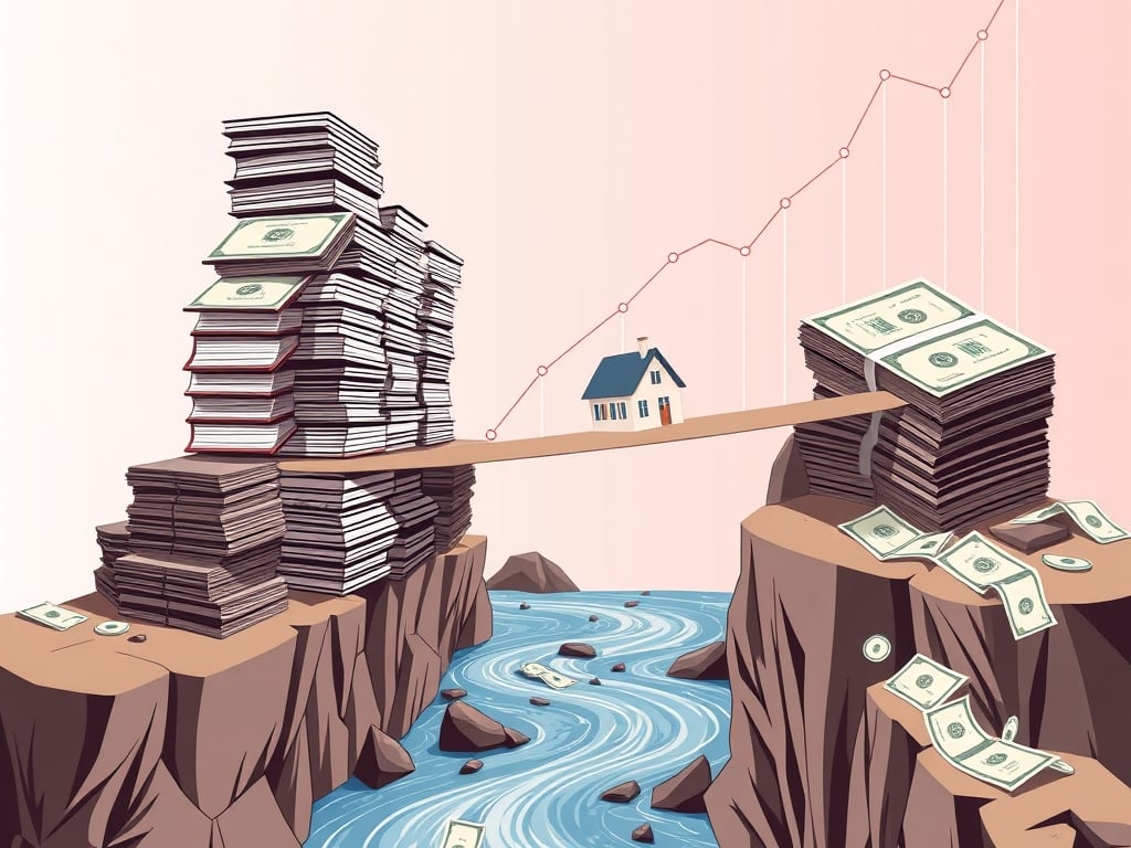 The Interplay of US National Debt Money Supply and Income